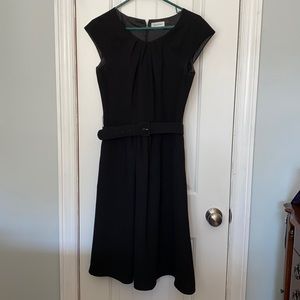 Little black Calvin Klein dress with pockets